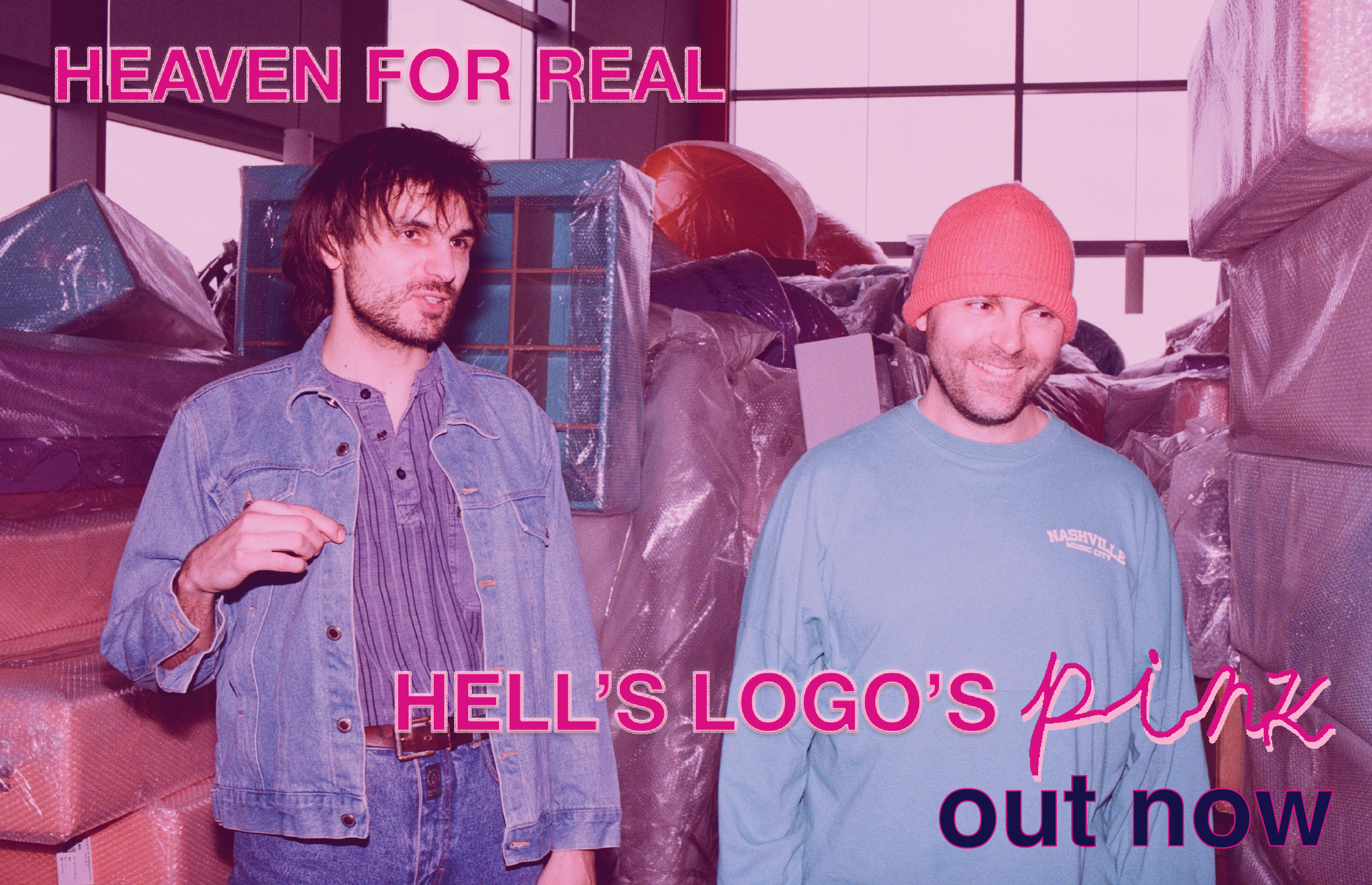 Heaven 4 Real - Hell's Logo's Pink - home slider