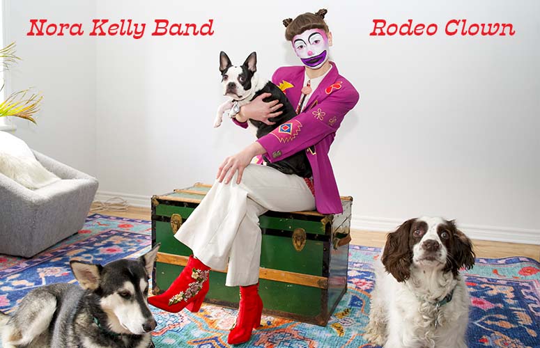 nora kelly band rodeo clown banner