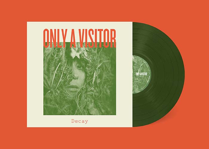 Only A Visitor Album Mockup