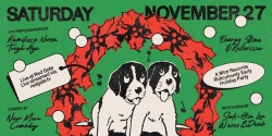mint holiday party flyer
